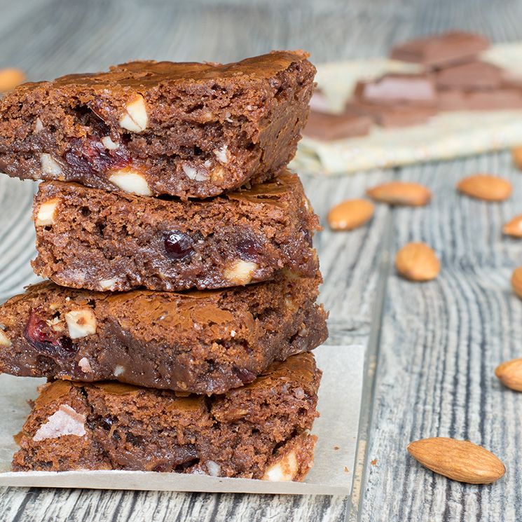  'Brownie' con almendras y canela, un toque especial (y especiado) para un postre de cinco estrellas