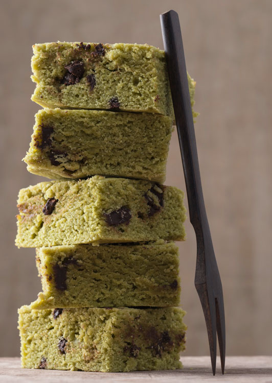 matcha brownies