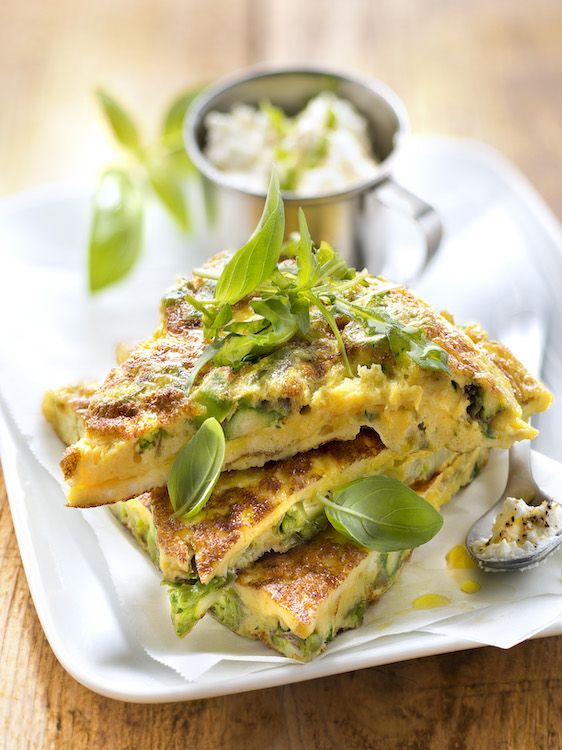 TORTILLA DE ESPARRAGOS VERDES