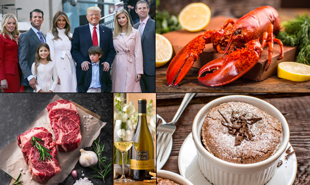Investidura de Donald Trump: ¿Qué platos se degustarán en el almuerzo posterior a la toma de posesión?