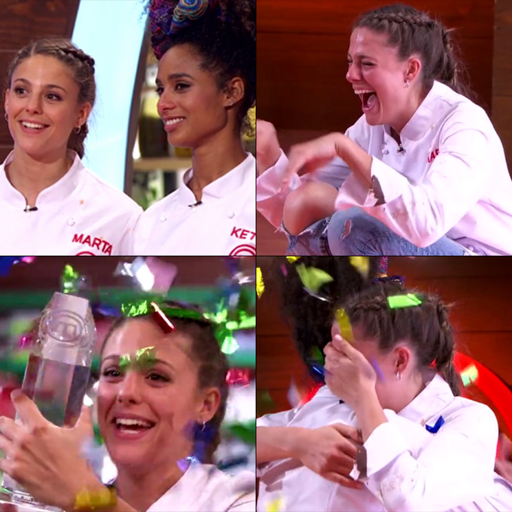 “Y la ganadora de la sexta edición de MasterChef es… ¡Marta!”