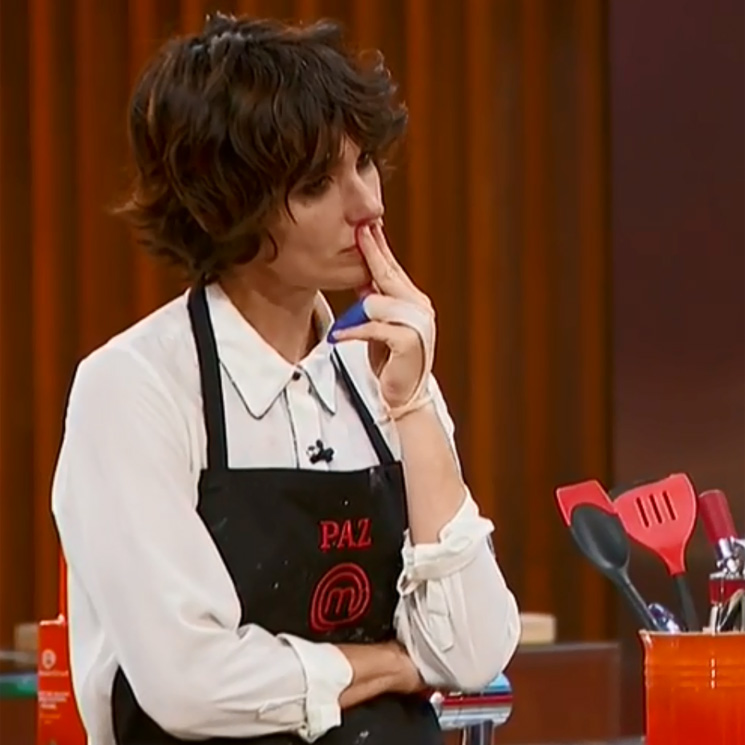 Las lágrimas de Paz Vega tras su encontronazo con Santiago Segura en 'MasterChef Celebrity'