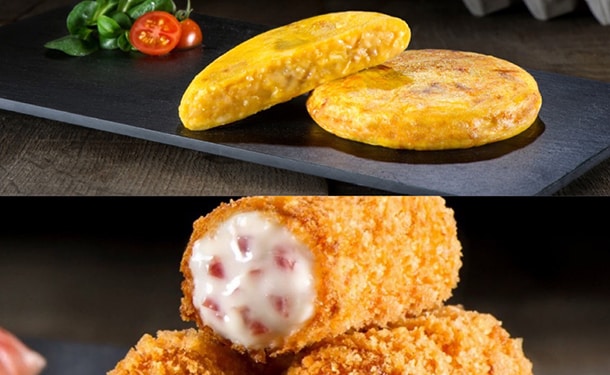 Croquetas y tortilla de patata que no necesitan ni una gota de aceite