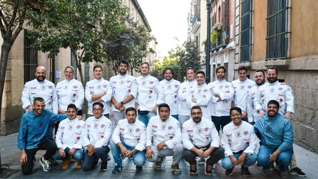 Participantes en el XXXI Certamen Gastronómico de la Comunidad de Madrid 