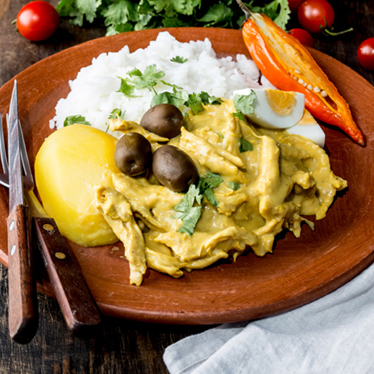 Aji De Gallina Lleva Leche