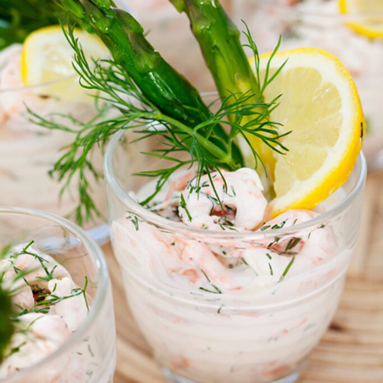 Ensalada O Cocktel De Gambas Recetas Y Hoy Que Comemos