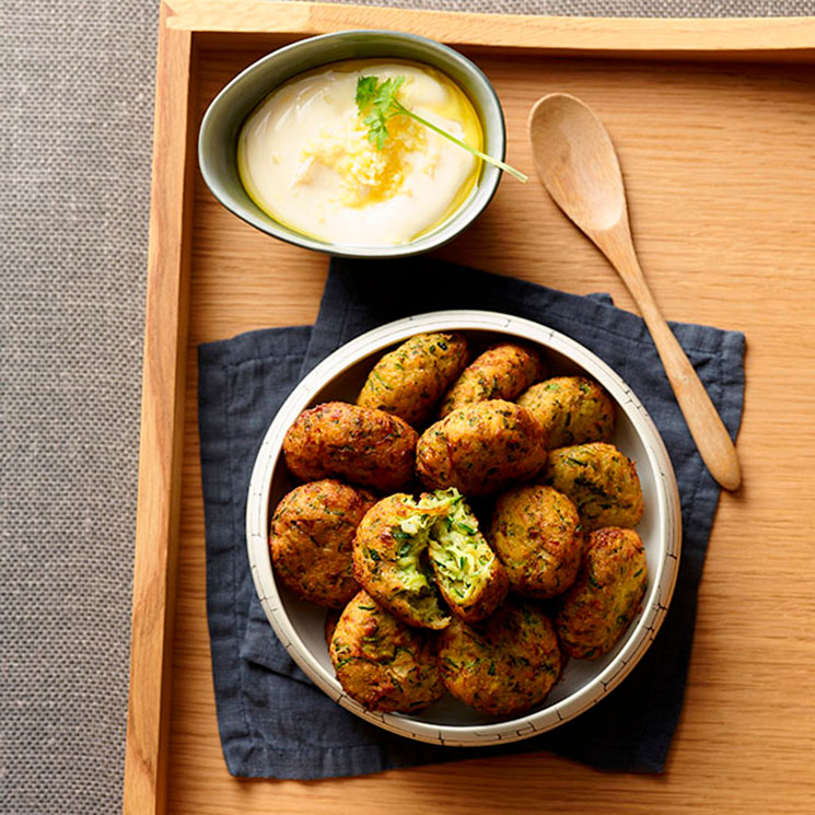 Croquetas veganas de espinacas