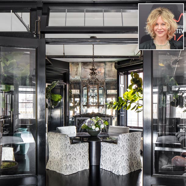 Meg Ryan, una consumada interiorista, reforma y pone a la venta su loft de Nueva York