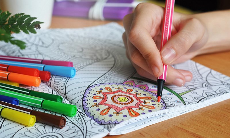 técnicas para pintar mandalas