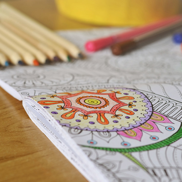 Libros para colorear mandalas, el nuevo método antiestrés