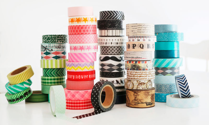 Ideas decoración con washi tape