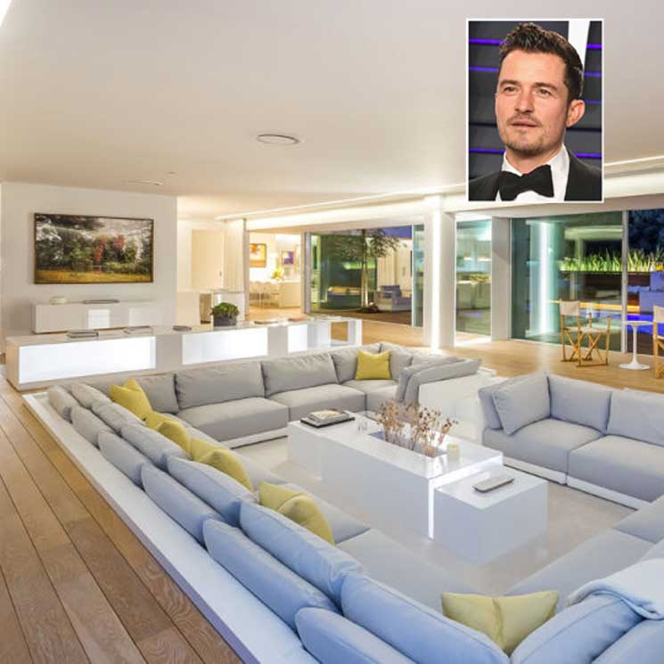 Entramos en la mansión minimalista que Orlando Bloom vende en Beverly Hills