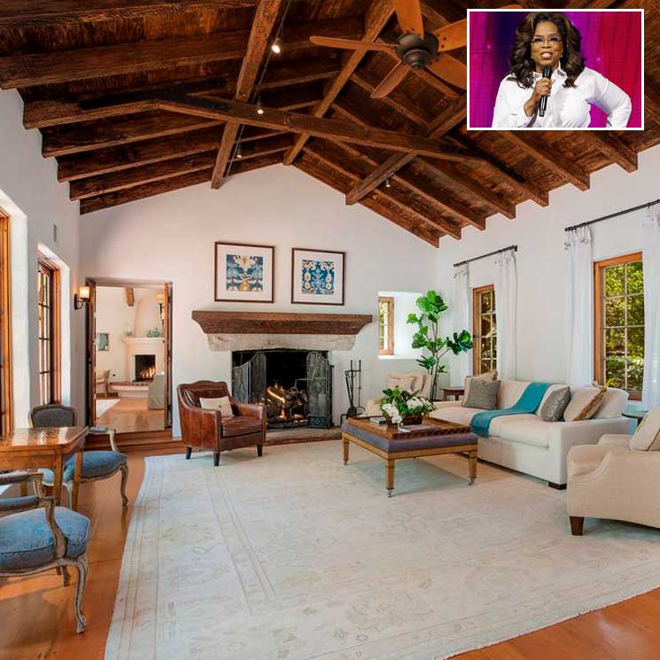 De estilo rústico actualizado, así es el rancho que Oprah Winfrey acaba de comprar en California