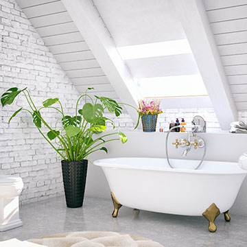 Ideas para decorar el baño con plantas