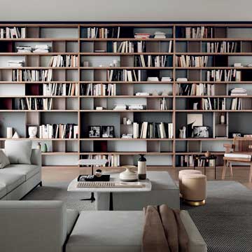 Mueble librería - Estanterías y librerías con estantes y repisas