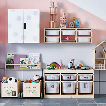 El organizador de juguetes que tus hijos necesitan para el cuarto