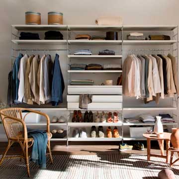 Ideas para mantener el armario ordenado  Organización de closet diy,  Decoración de unas, Organización del armario