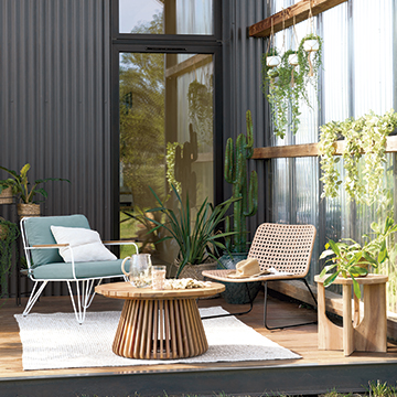 Mesas de exterior para tu jardín