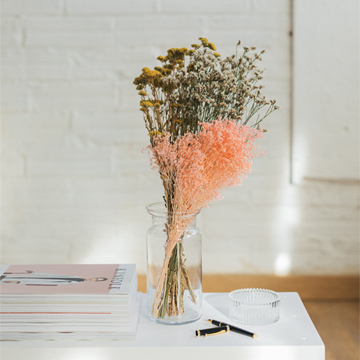 Ideas con flores preservadas caseras para decorar tu casa