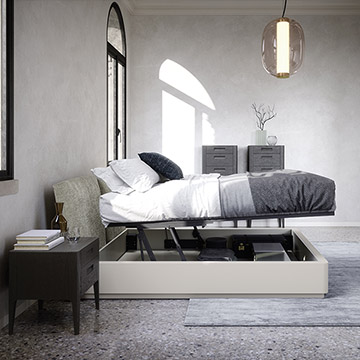 Canapé abatible vs. estructura de cama: las opciones mejor valoradas en   para el dormitorio