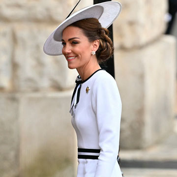El esperanzador mensaje detrás del look bicolor que Kate Middleton ha lucido en el ‘Trooping the Colour’
