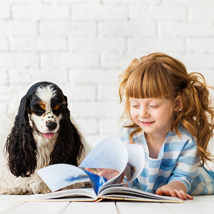 Este perro ayudará a tu hijo a leer mejor