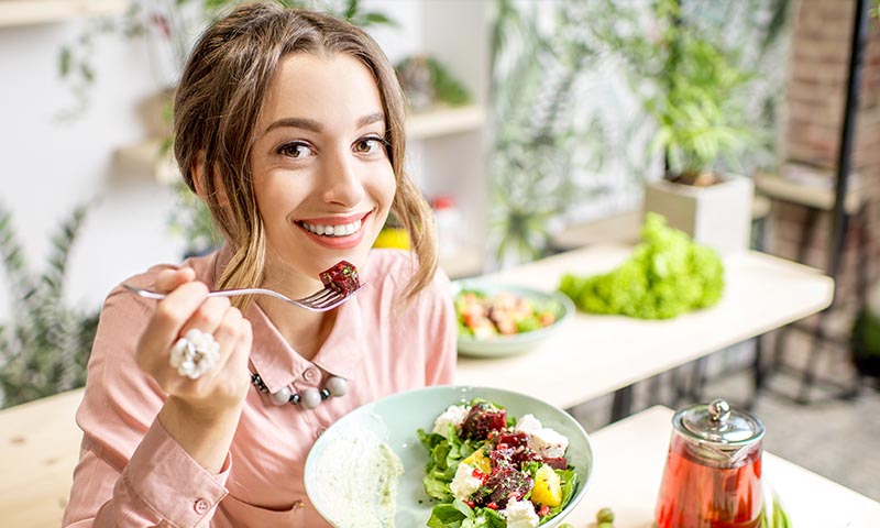 Dieta saludable con colesterol