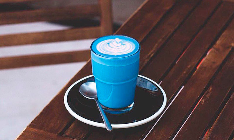 'Blue Latte'