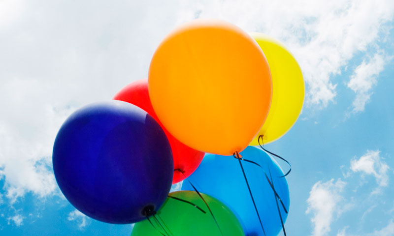 Cómo contaminan los globos