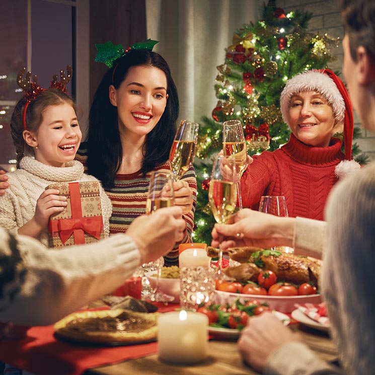 Cómo equilibrar las cenas de forma saludable entre las fiestas