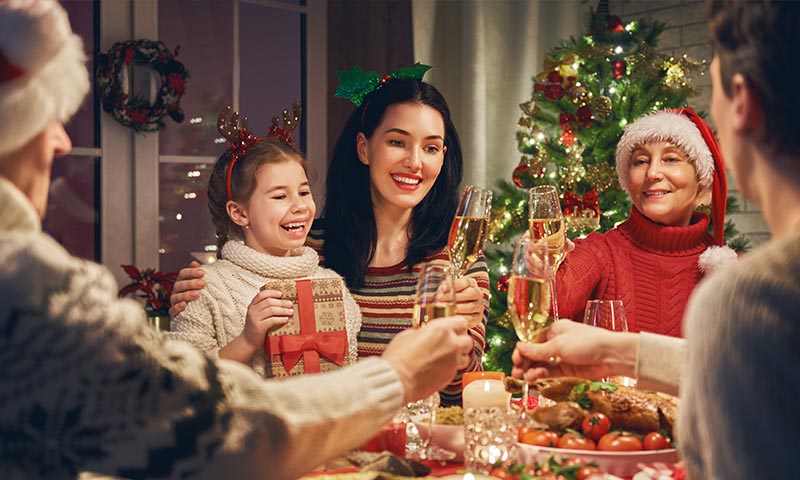 Cómo equilibrar las cenas de forma saludable entre las fiestas