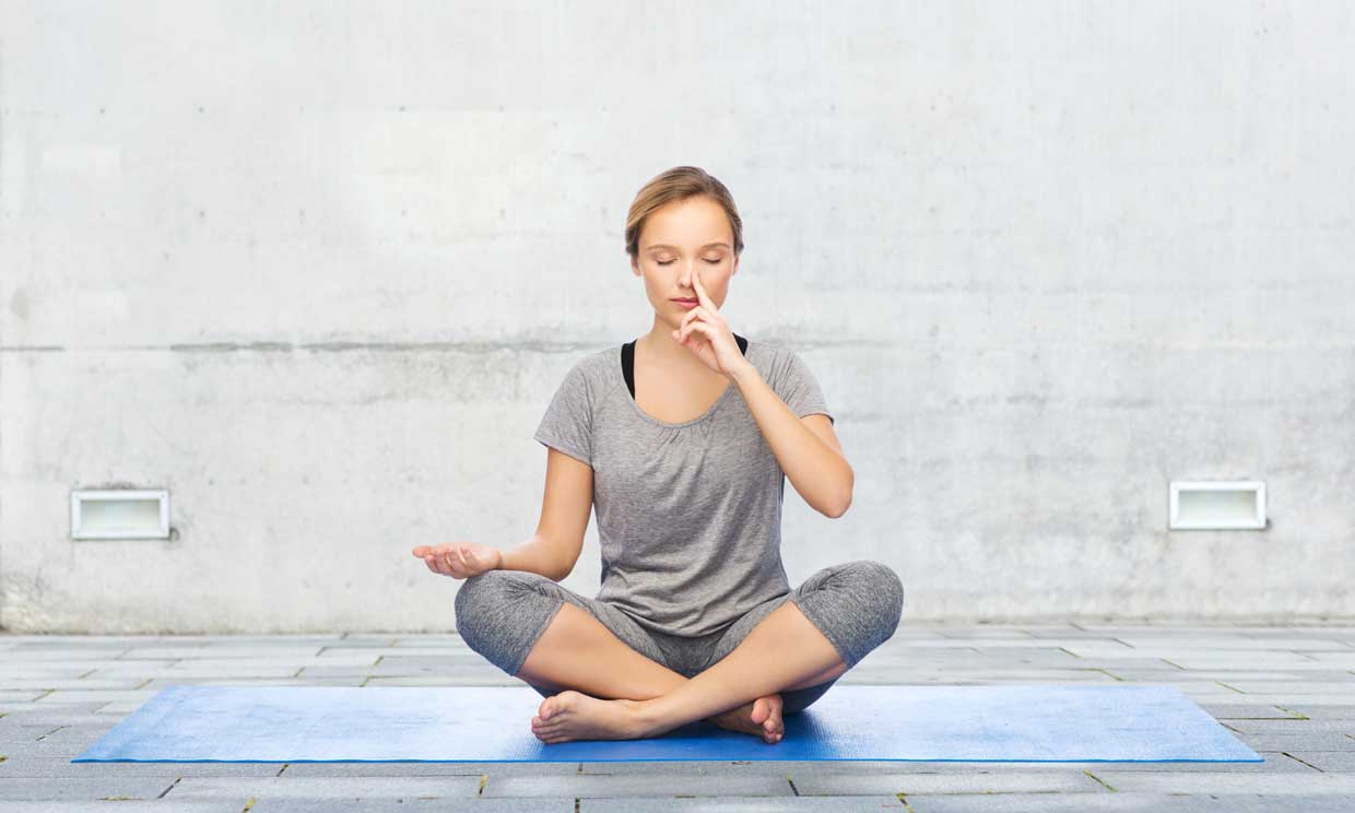 Respiración pranayama o respiración consciente