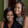 Michelle Obama pone a sus hijas a dieta