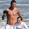 David Beckham, papá todoterreno a tiempo completo