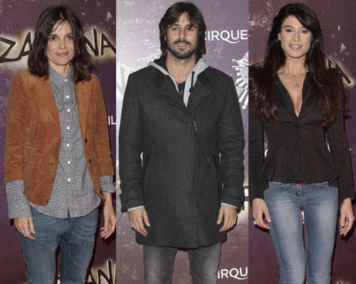 Elena Anaya, Ana de Armas, Sonia Ferrer, Falcao, Hugo Silva... se dejan seducir por la magia del Circo del Sol