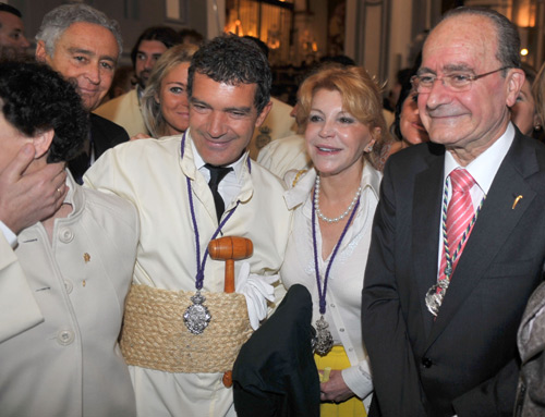 Antonio Banderas, Carmen Thyssen, María Teresa y Terelu Campos, Carmen Lomana... viven con 'pasión' la Semana Santa