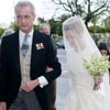 Elegante boda en la Real Maestranza de Caballería de Sevilla de la hija del ministro de Defensa, Pedro Morenés