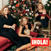 En ¡HOLA!: Cari Lapique, sus hijas, Carla y Caritina, y sus nietos, reunidos en Navidad 