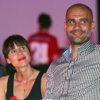 Pep Guardiola celebra un nuevo triunfo ante su mujer y sus hijos