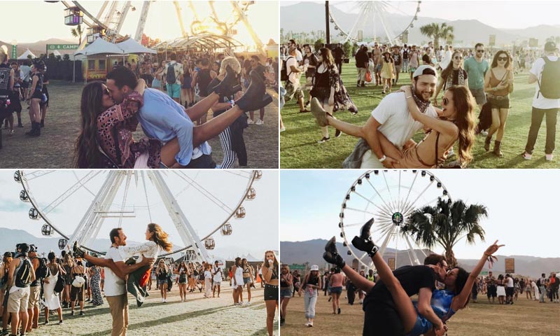 Esta es la imagen que toda bloguera se hace al llegar a Coachella