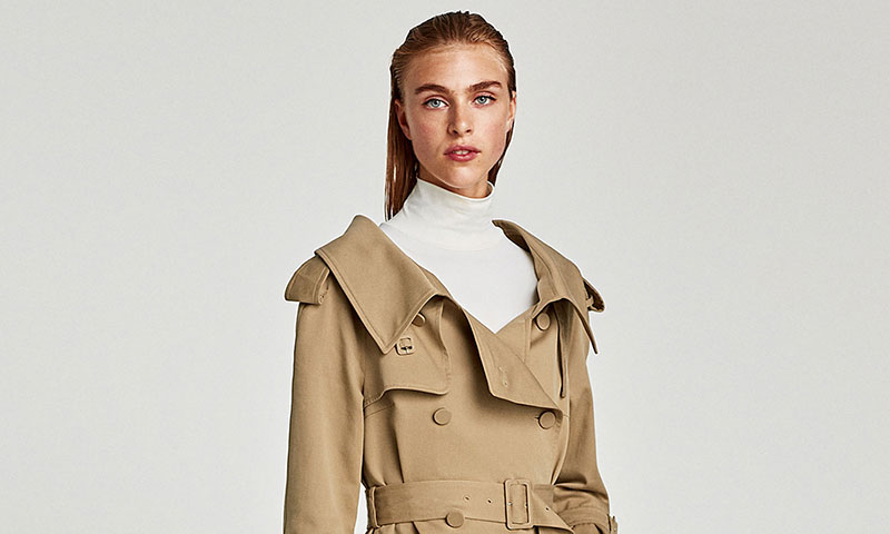 Querrás que llegue el otoño cuando veas la colección de gabardinas de Zara