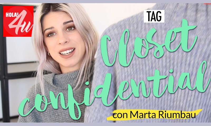 Marta Riumbau, en HOLA!4u: ¿Qué hay en mi armario?