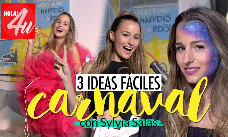 En HOLA!4u, tres ideas fáciles de disfraces para Carnaval con Sylvia Salas