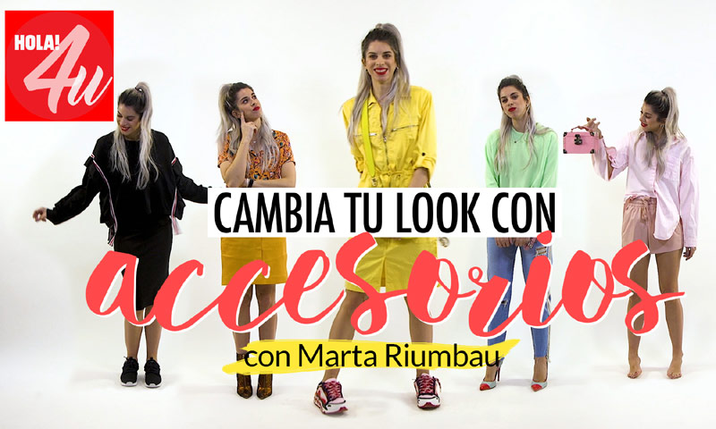 En HOLA!4u, cambia tu 'look' con complementos con Marta Riumbau