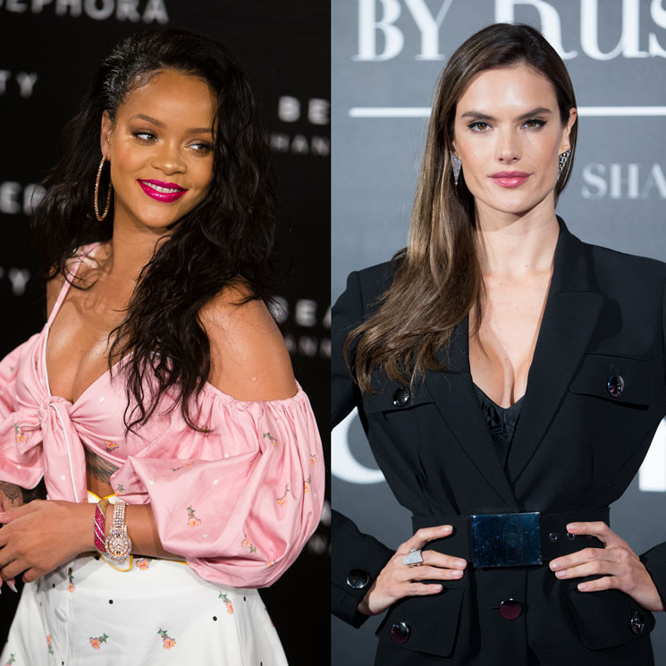 Alessandra Ambrosio 'le copia' el vestido a Rihanna