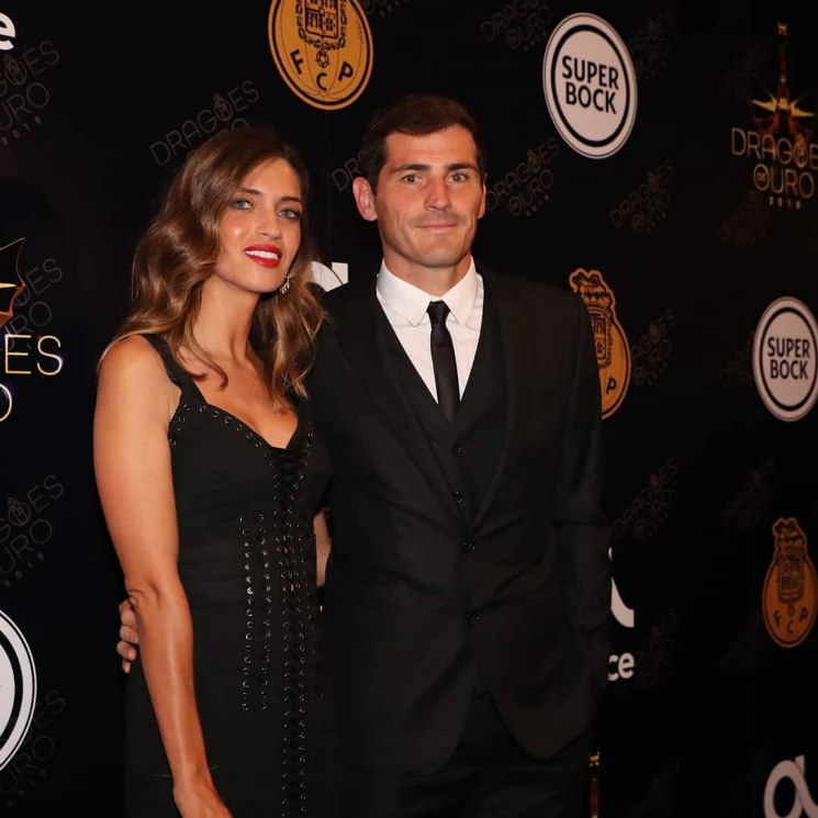 Sara Carbonero celebra el éxito de Iker Casillas con un vestido sirena