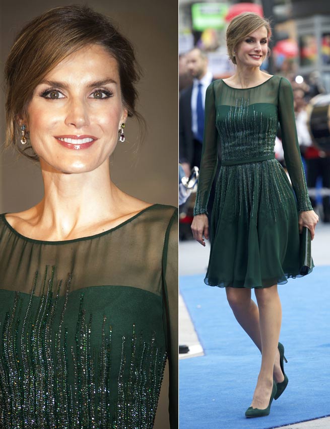 Premios Princesa De Asturias 2016 La Reina Letizia Y Su Look En