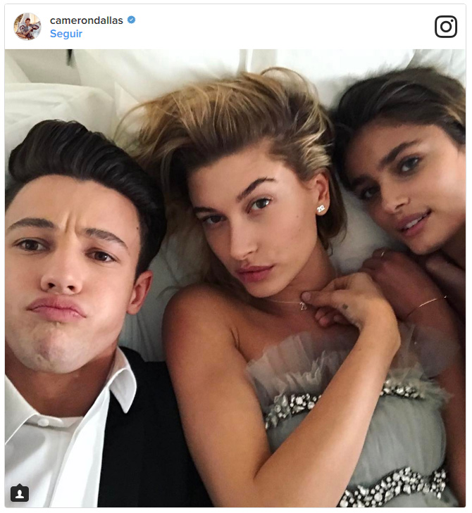 ¿Qué hacía Hailey Baldwin en Madrid con Carolina Herrera, Marta Hazas y