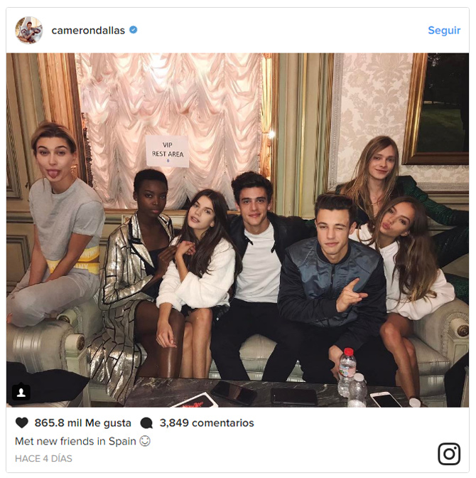 ¿Qué hacía Hailey Baldwin en Madrid con Carolina Herrera, Marta Hazas y