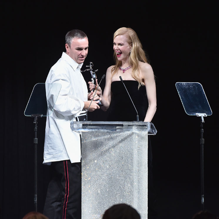 Raf Simons hace historia en los CFDA Fashion Awards